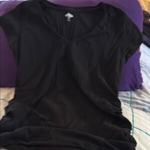 Old Navy Maternity Fitted Tshirt Short sleeve - Black - Size L